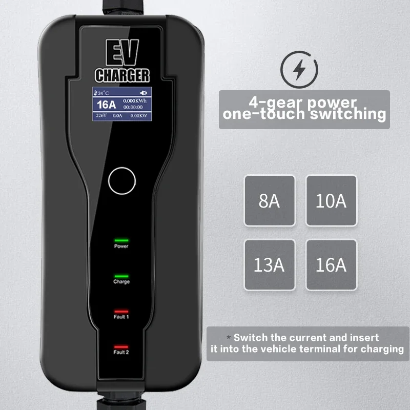 11kw 16a portátil ev carregado - Type 2 Portable Ev Charger 11Kw Cee avaliação e preço